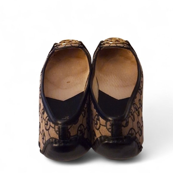Michael Kors Fulton Moc Flats Monogram Jacquard Logo Loafers w/ Box - Picture 3 of 14